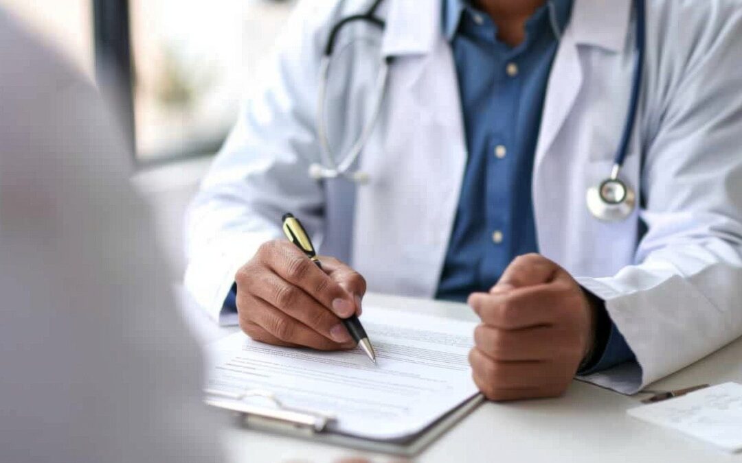 Consultation médicale – Dialogue à mettre en ordre